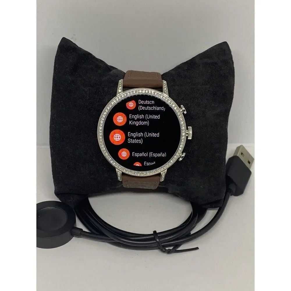 Fossil Gen 4 Authentic Digital Dial Smart Watch Custom Band FTW6013 AB362